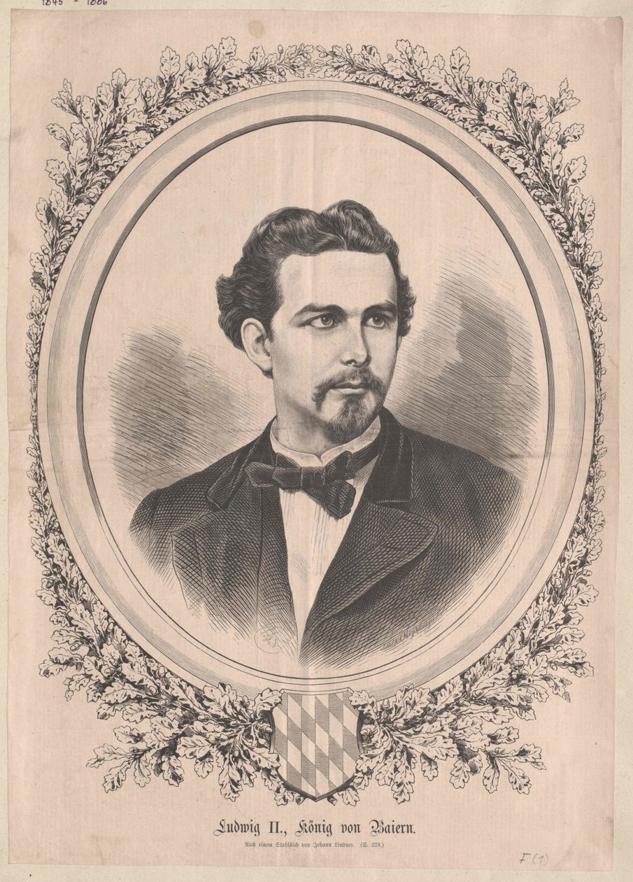 Roi de Bavière Louis II - Artist Unknown