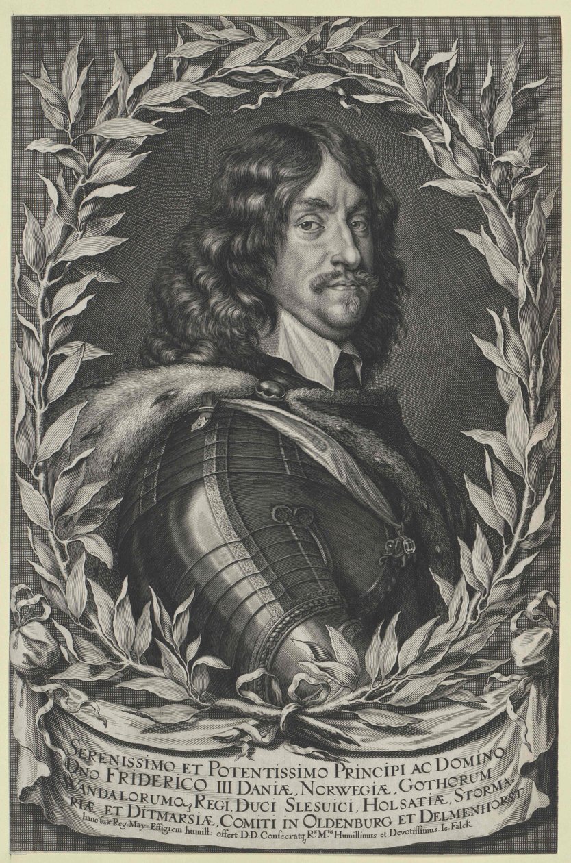 Roi du Danemark Frédéric III - Artist Unknown