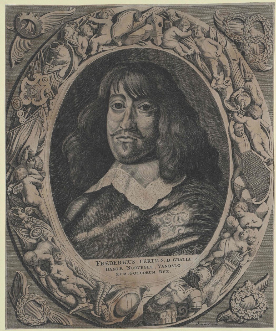 Roi du Danemark Frédéric III - Artist Unknown