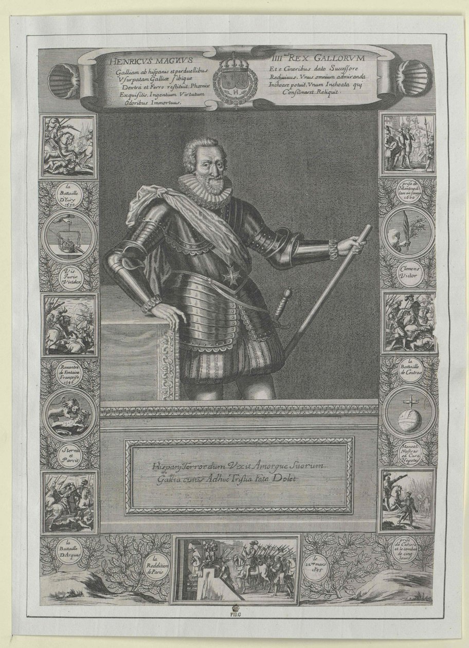 Roi de France Henri IV - Artist Unknown
