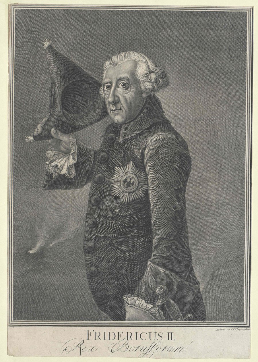 Roi de Prusse Frédéric II - Artist Unknown