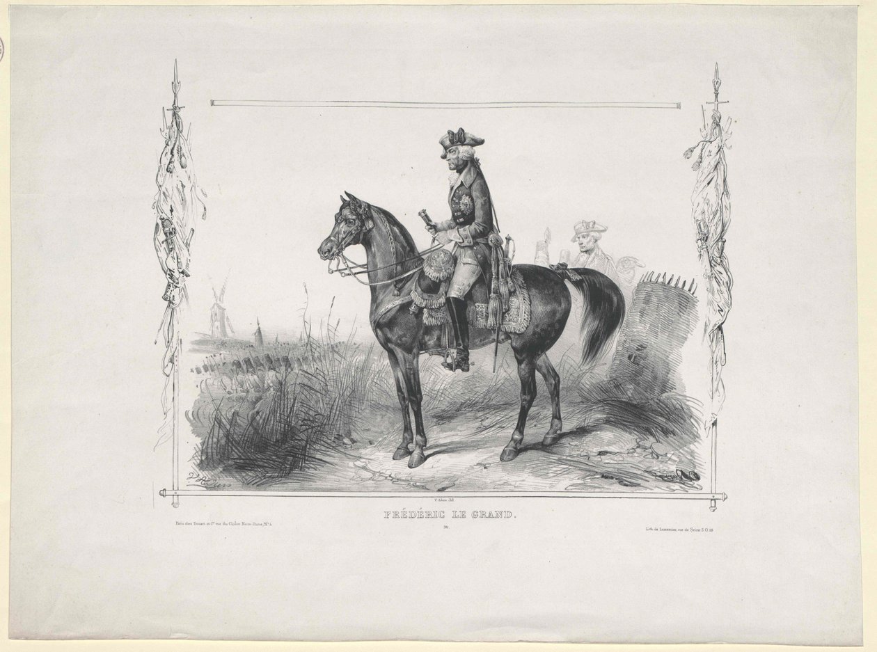 Roi de Prusse Frédéric II - Artist Unknown