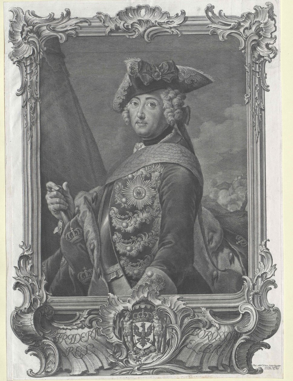 Roi de Prusse Frédéric II - Artist Unknown