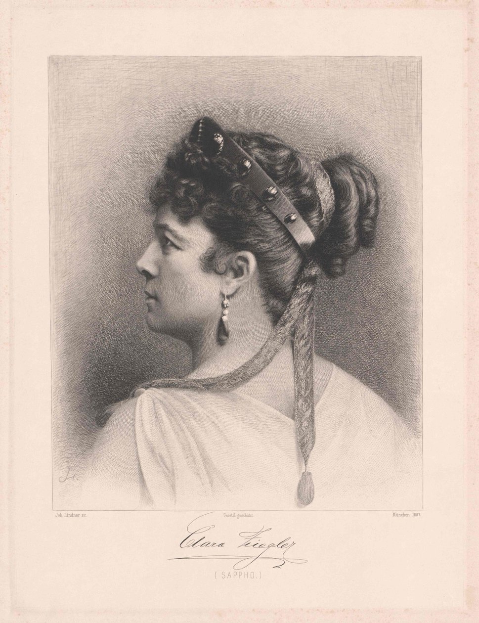 Klara Ziegler - Artist Unknown