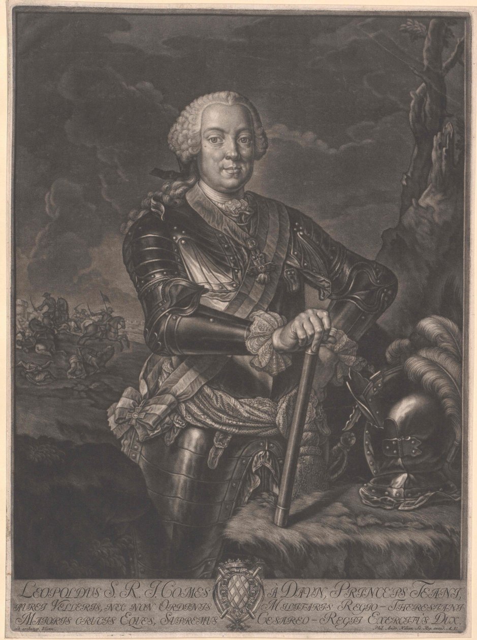Leopold count Daun - Artist Unknown