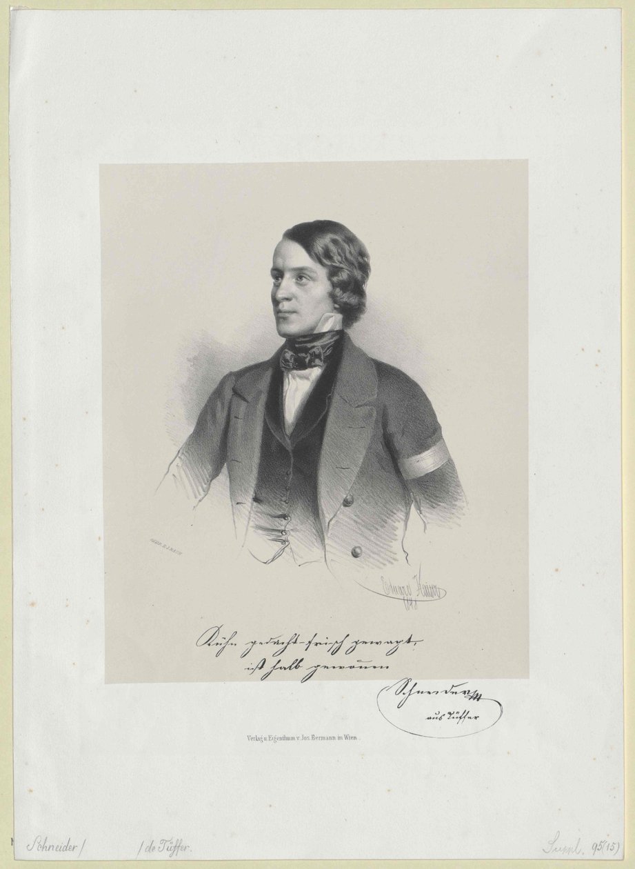 A vécu vers 1848 Schneider - Artist Unknown