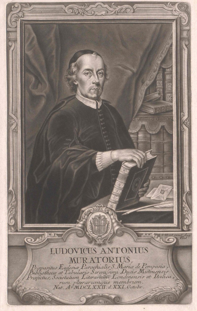 Lodovico Antonio Muratori - Artist Unknown