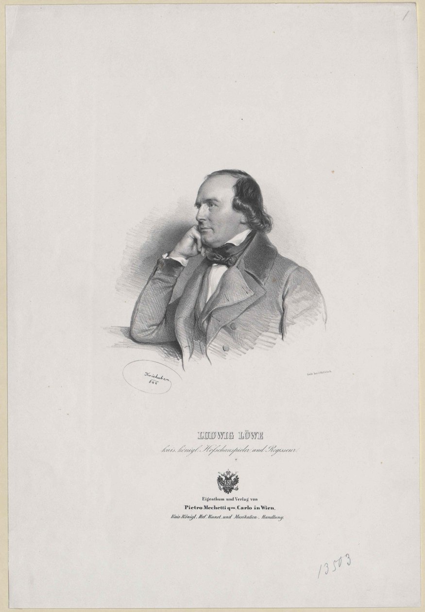 Ludwig Loewe - Artist Unknown