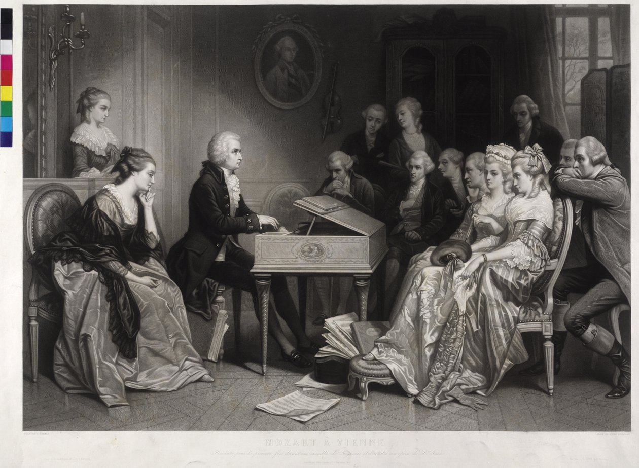 Mozart à Vienne - Artist Unknown