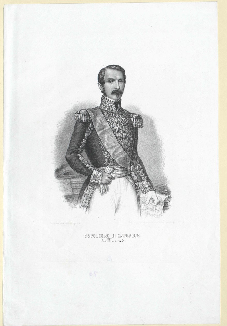 Napoléon III Empereur des Français, - Artist Unknown