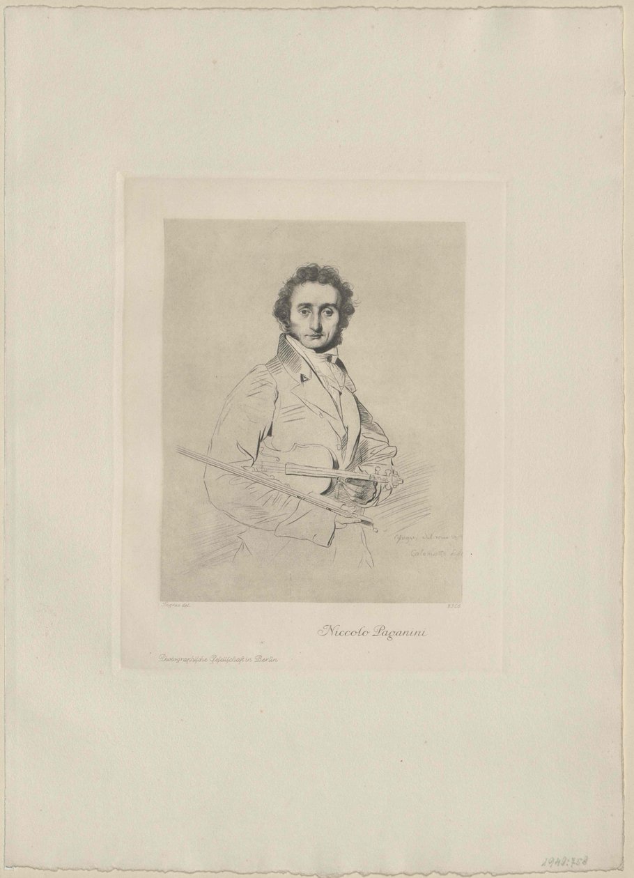Niccolo Paganini - Artist Unknown