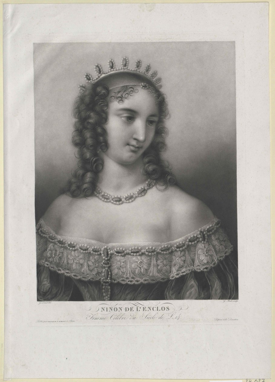 Ninon de Lenclos - Artist Unknown