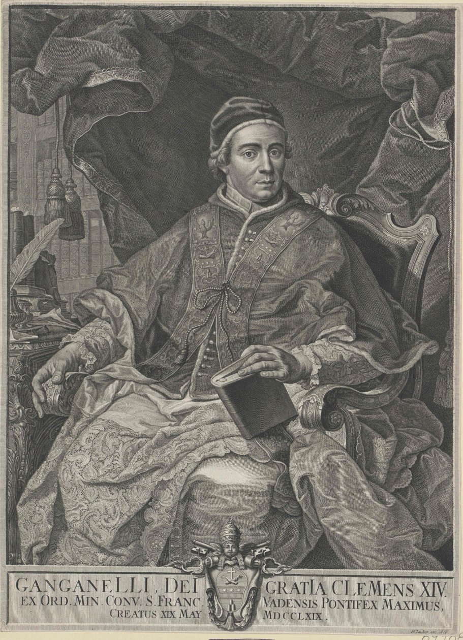 Pope Clement XIV - Artist Unknown