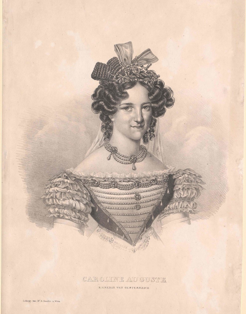 Princesse de Bavière (1792-1873) Caroline - Artist Unknown