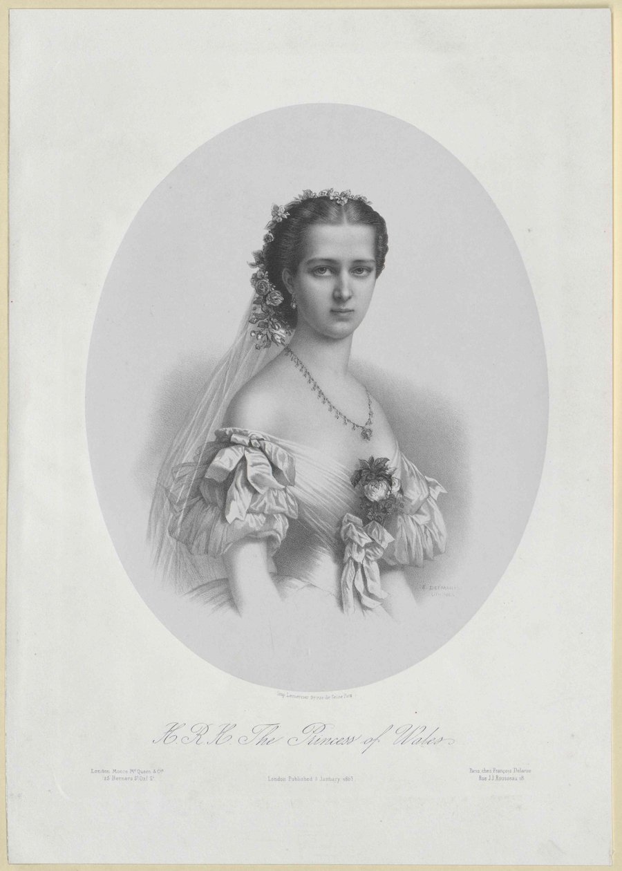 Princesse de Danemark Alexandra - Artist Unknown