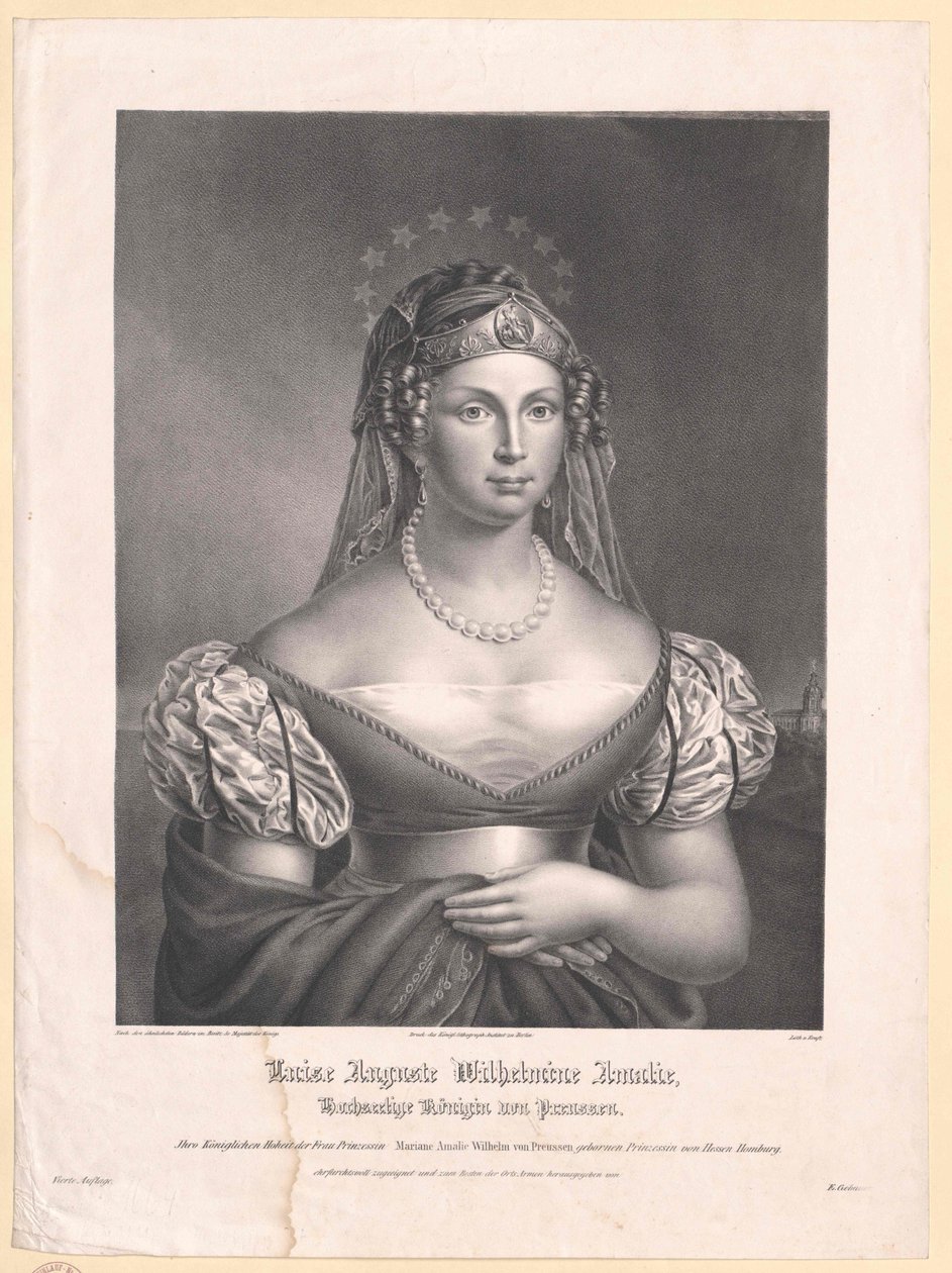 Princesse de Mecklembourg-Strelitz Louise - Artist Unknown