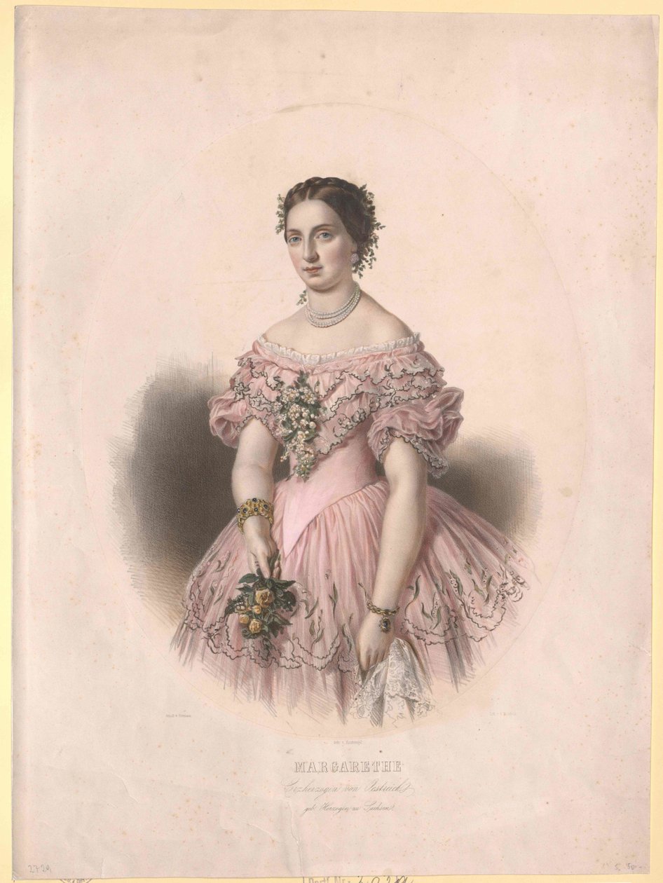 Princesse de Saxe Margaret - Artist Unknown