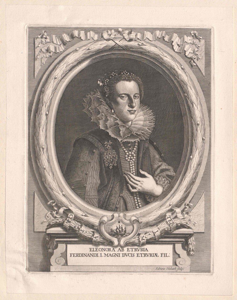 Princesse de Toscane Éléonore de Médicis - Artist Unknown