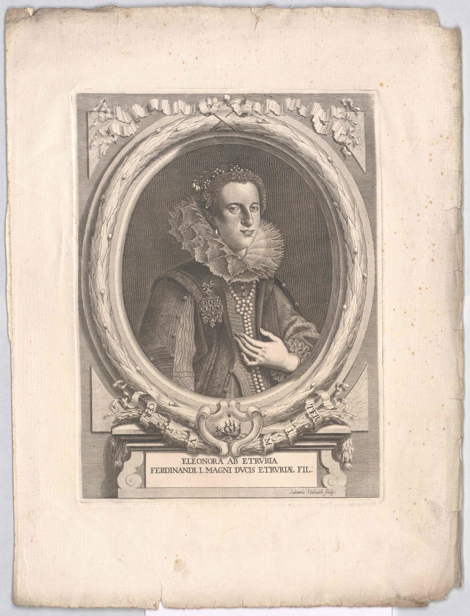 Princesse de Toscane Éléonore de Médicis - Artist Unknown