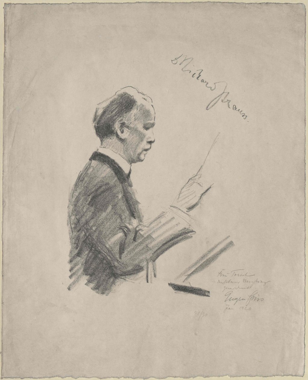 Richard Strauss - Artist Unknown