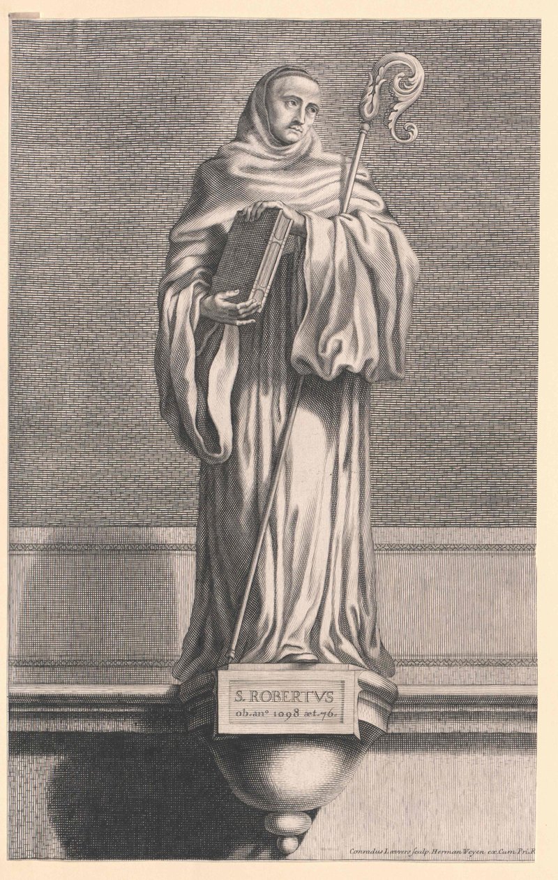 Saint Robert von Citeaux - Artist Unknown