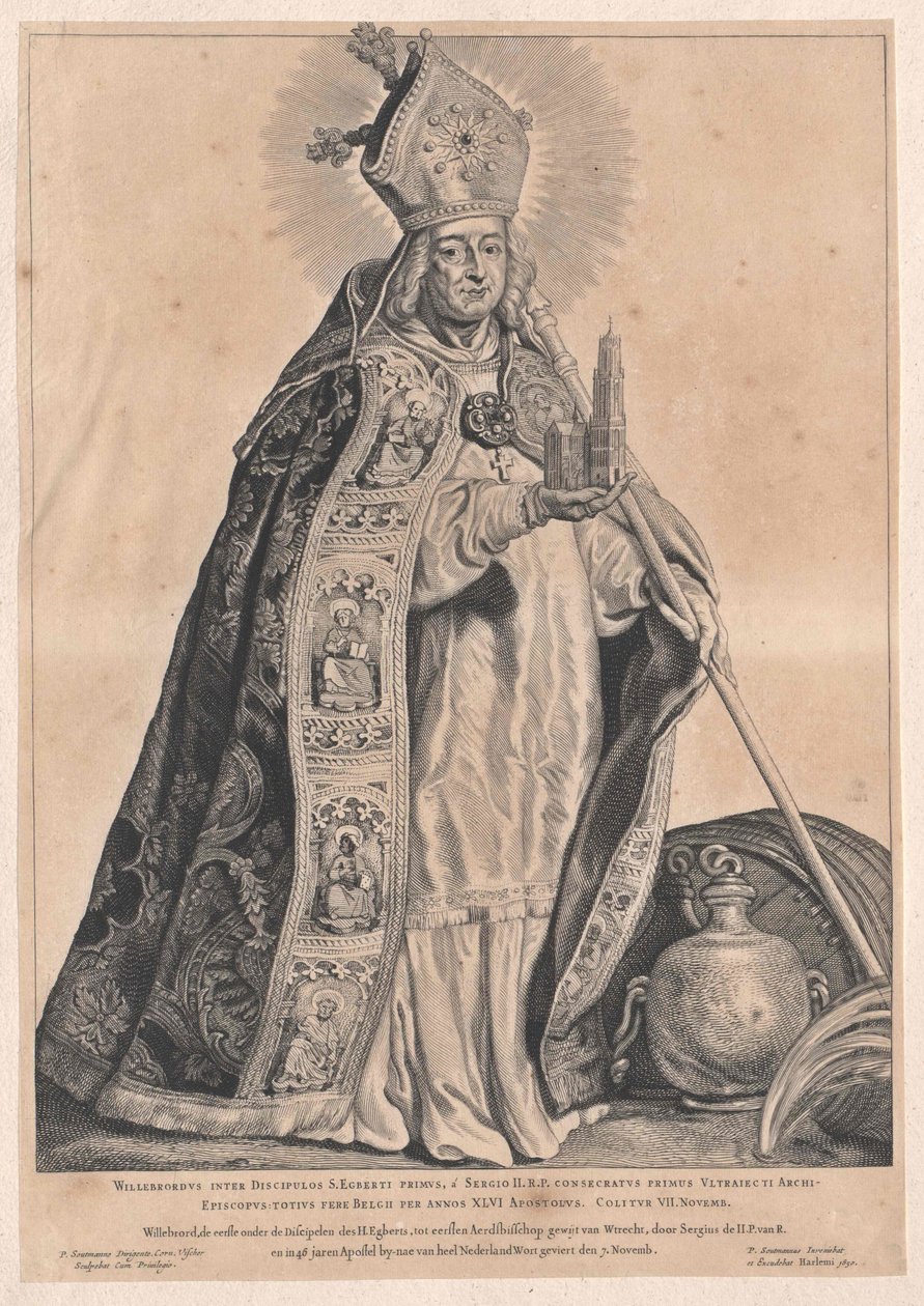 Saint Willibrord - Artist Unknown