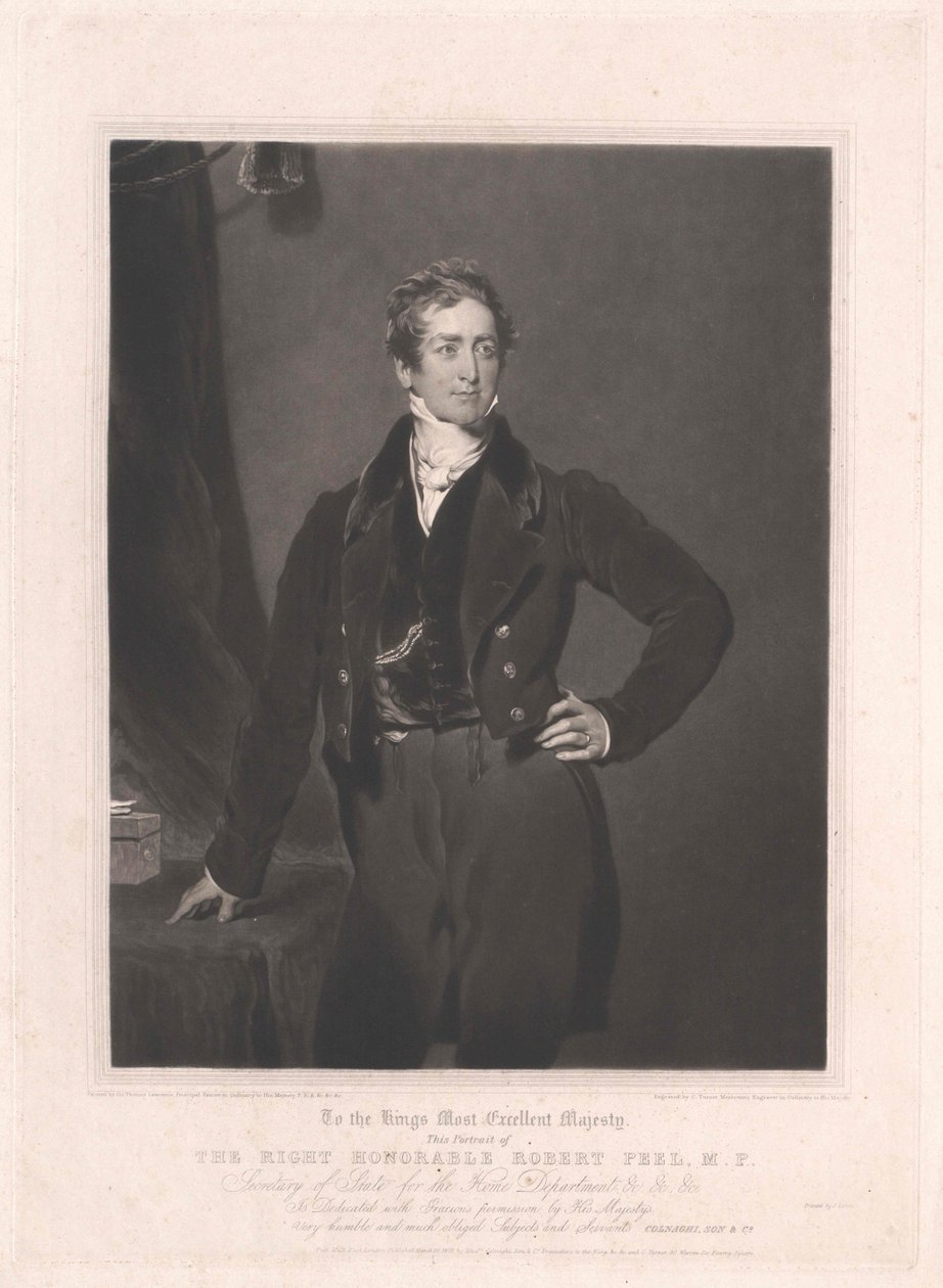 Sir Robert Peel - Artist Unknown