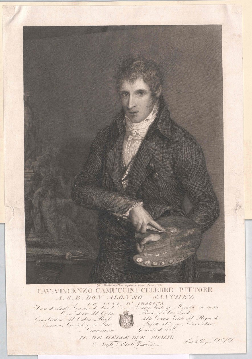 Vincenzo (1771-1844) Camuccini - Artist Unknown