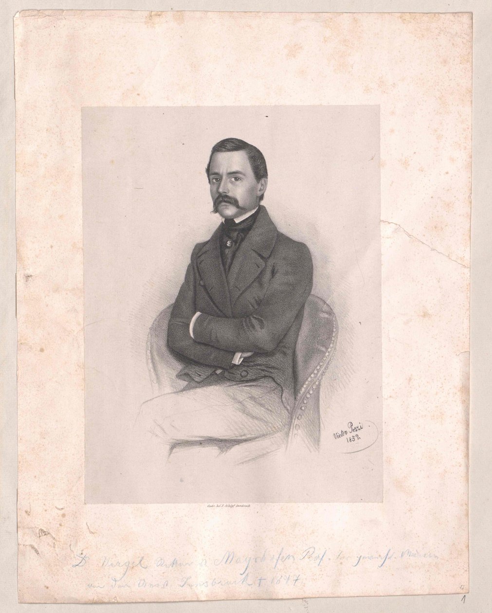 Virgil knight de Mayrhofer - Artist Unknown