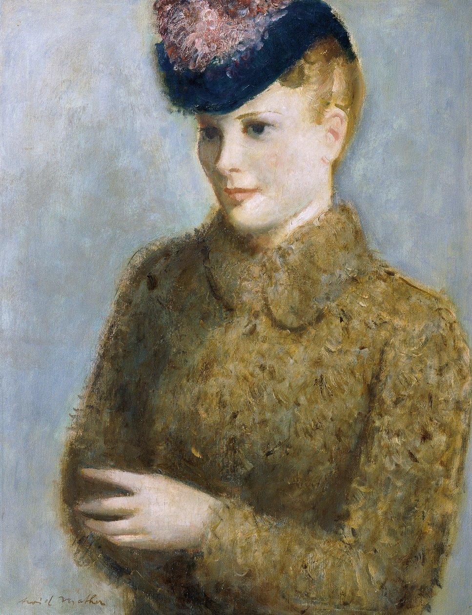 Portrait de jeune fille - Arvid Mather