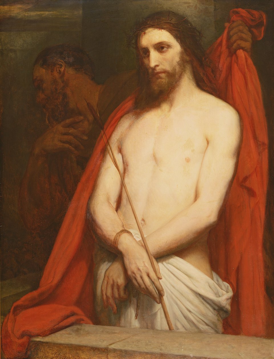 Christ avec le roseau - Ary Scheffer