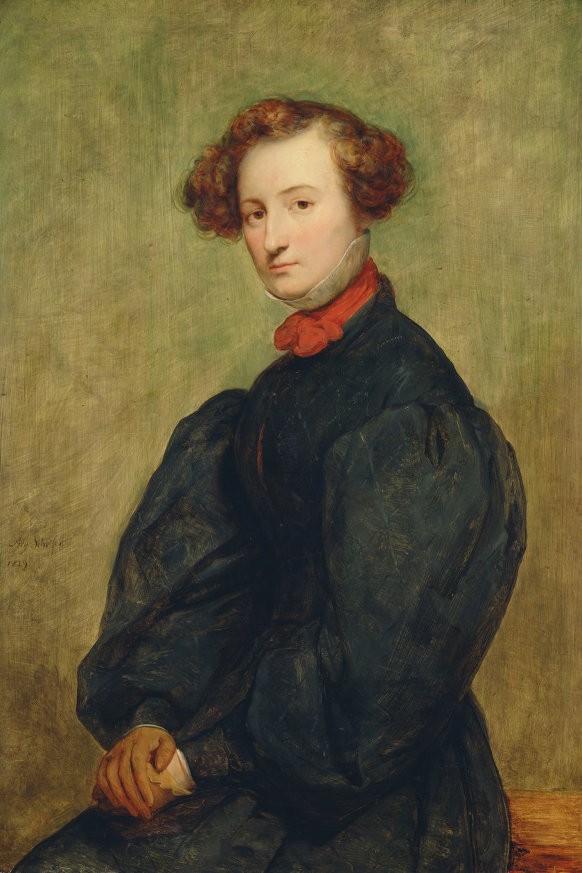 Félicie de Fauveau, 1829 - Ary Scheffer