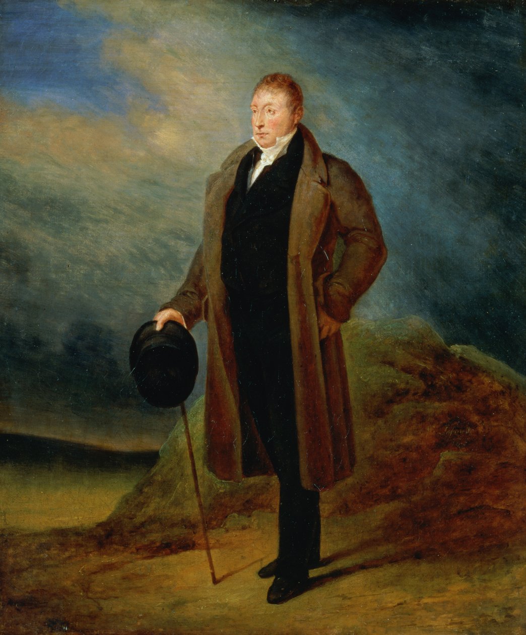 Portrait du Général La Fayette en tenue civile, 1824 - Ary Scheffer