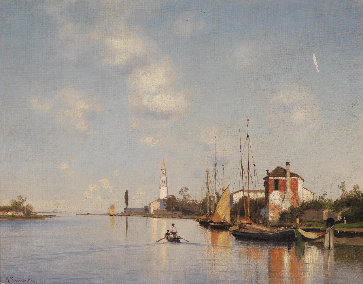 Ascan Lutteroth Mazzorbo bei Venedig - Ascan Lutteroth