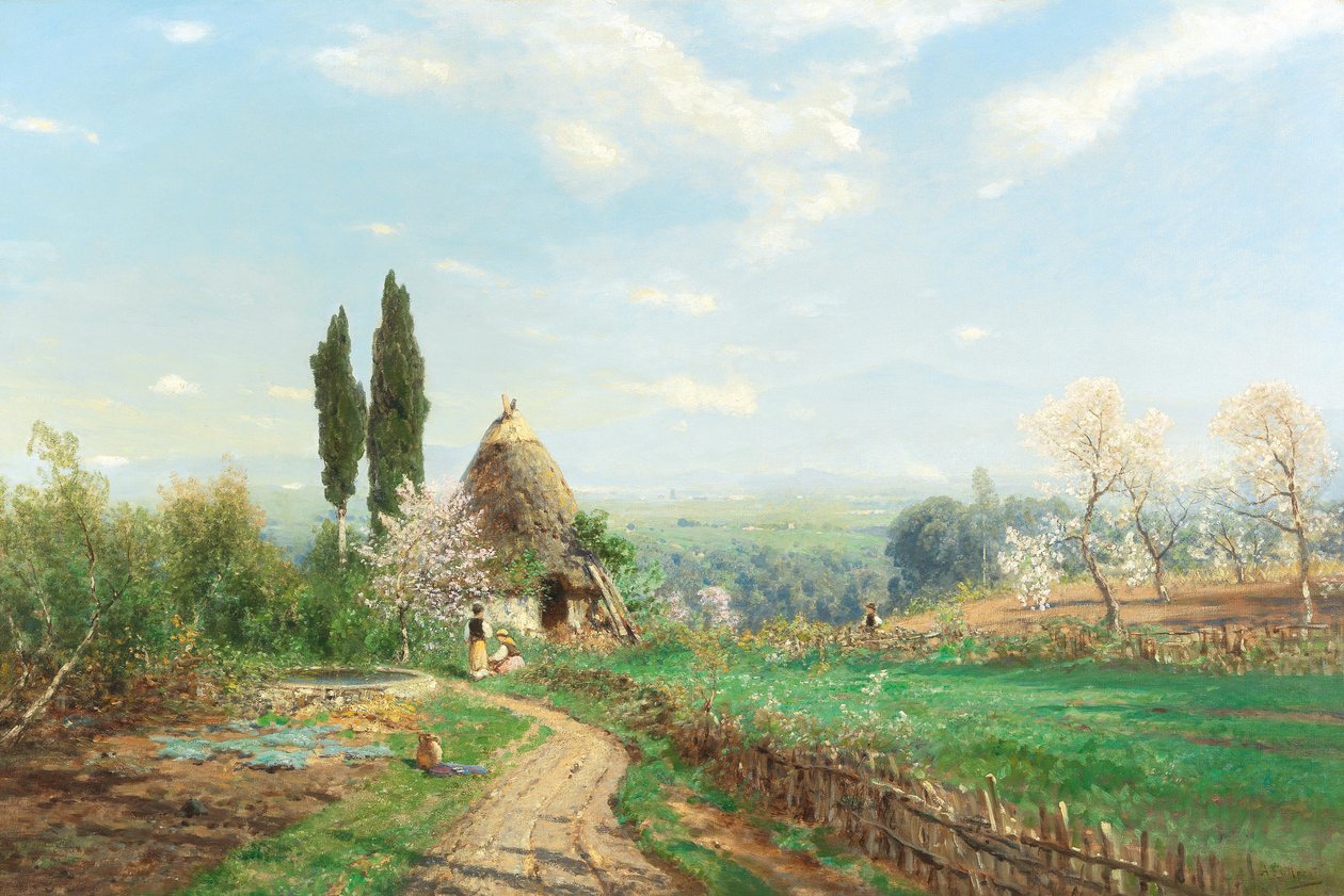 Le printemps dans la Campagne - Ascan Lutteroth