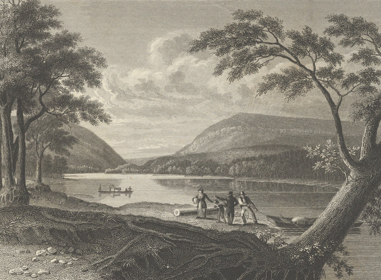 Delaware Water Gap, 1830 - Asher Brown Durand