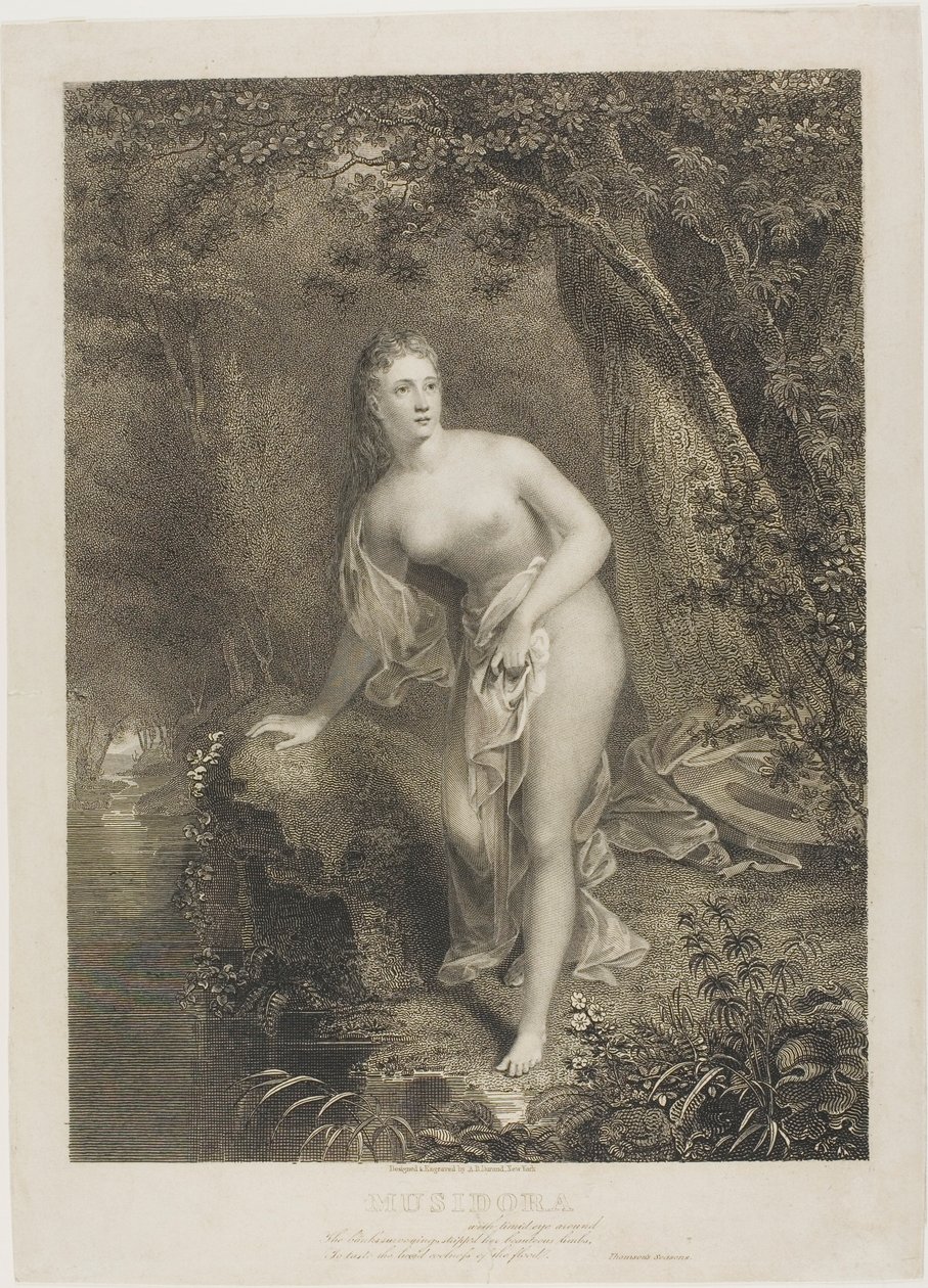 Musidora - Asher Brown Durand