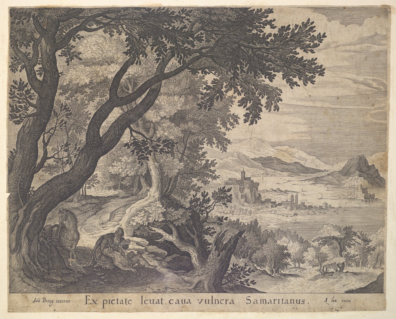 Le Bon Samaritain trouve l