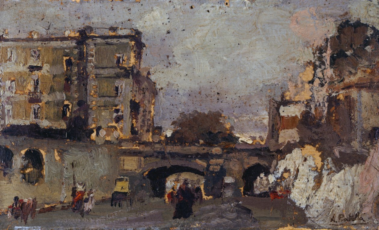 Sept vues de Naples - Attillo Pratella