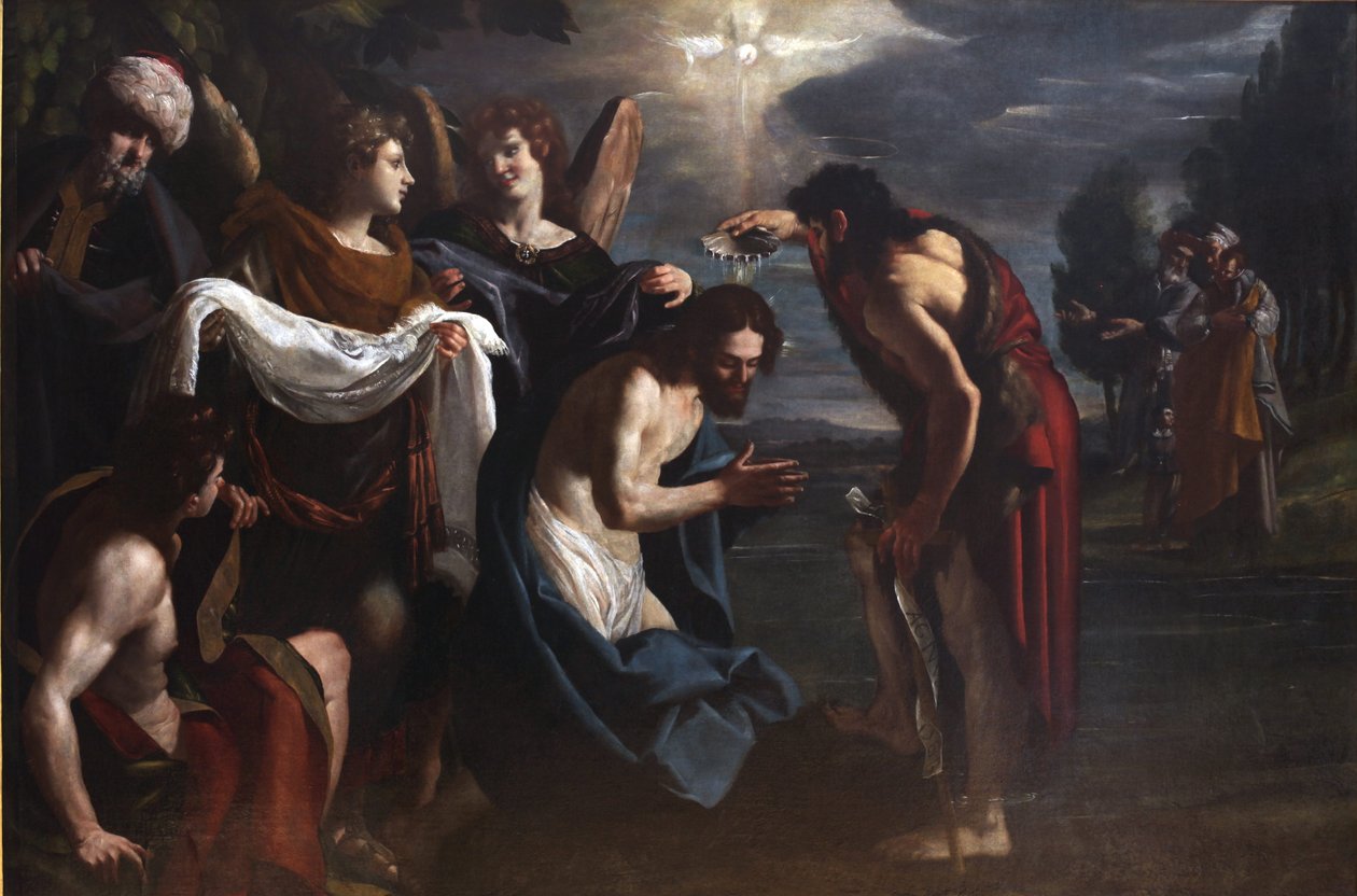 Le Baptême du Christ - Attributed to Emilio Savonanzi