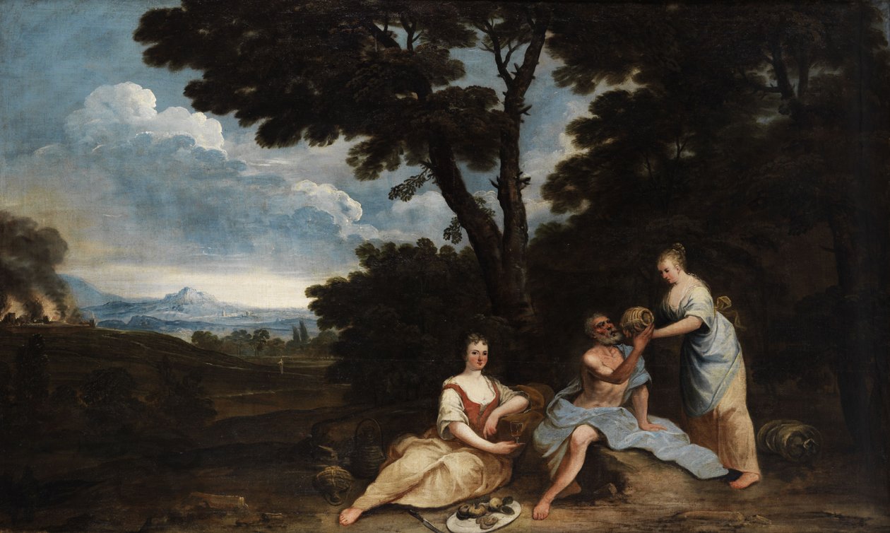 Loth et ses filles - Giuseppe Zola