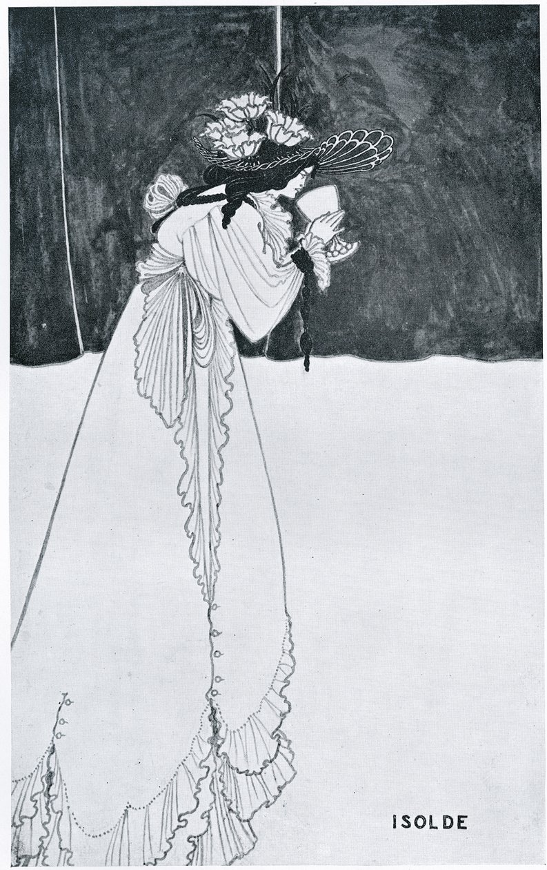 Isolde buvant le poison - Aubrey Beardsley