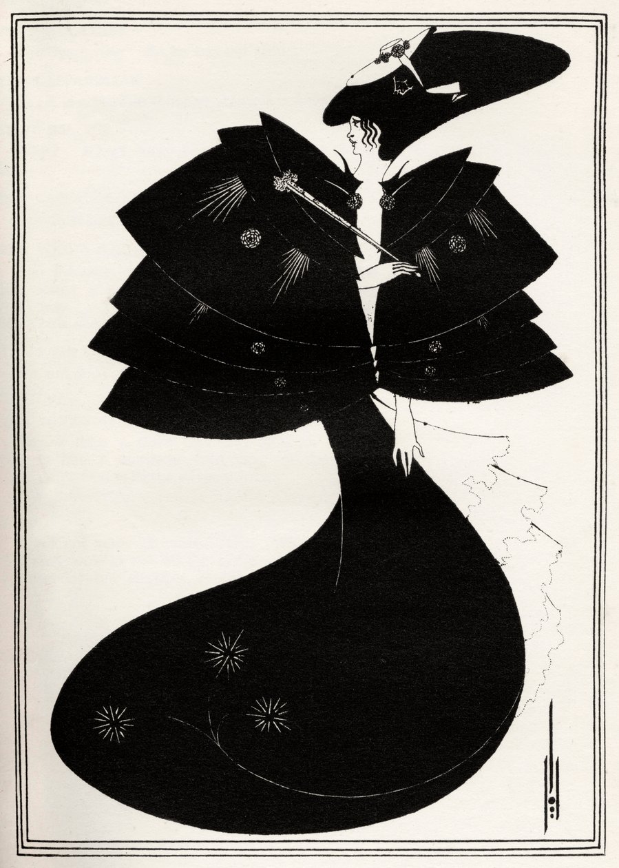 La Cape Noire - Aubrey Beardsley