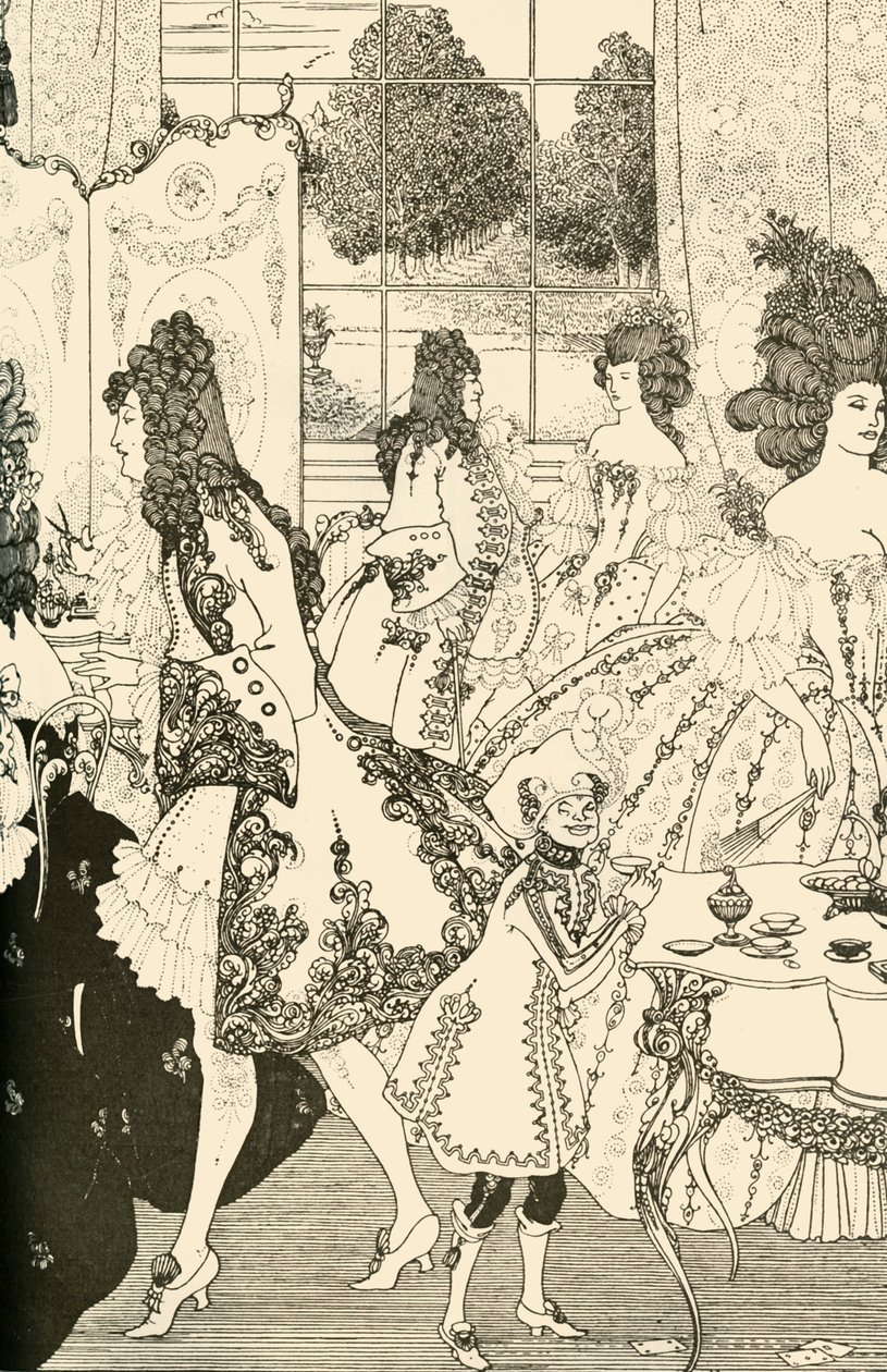 Le Viol de la Mèche, 1896, 1928 - Aubrey Beardsley