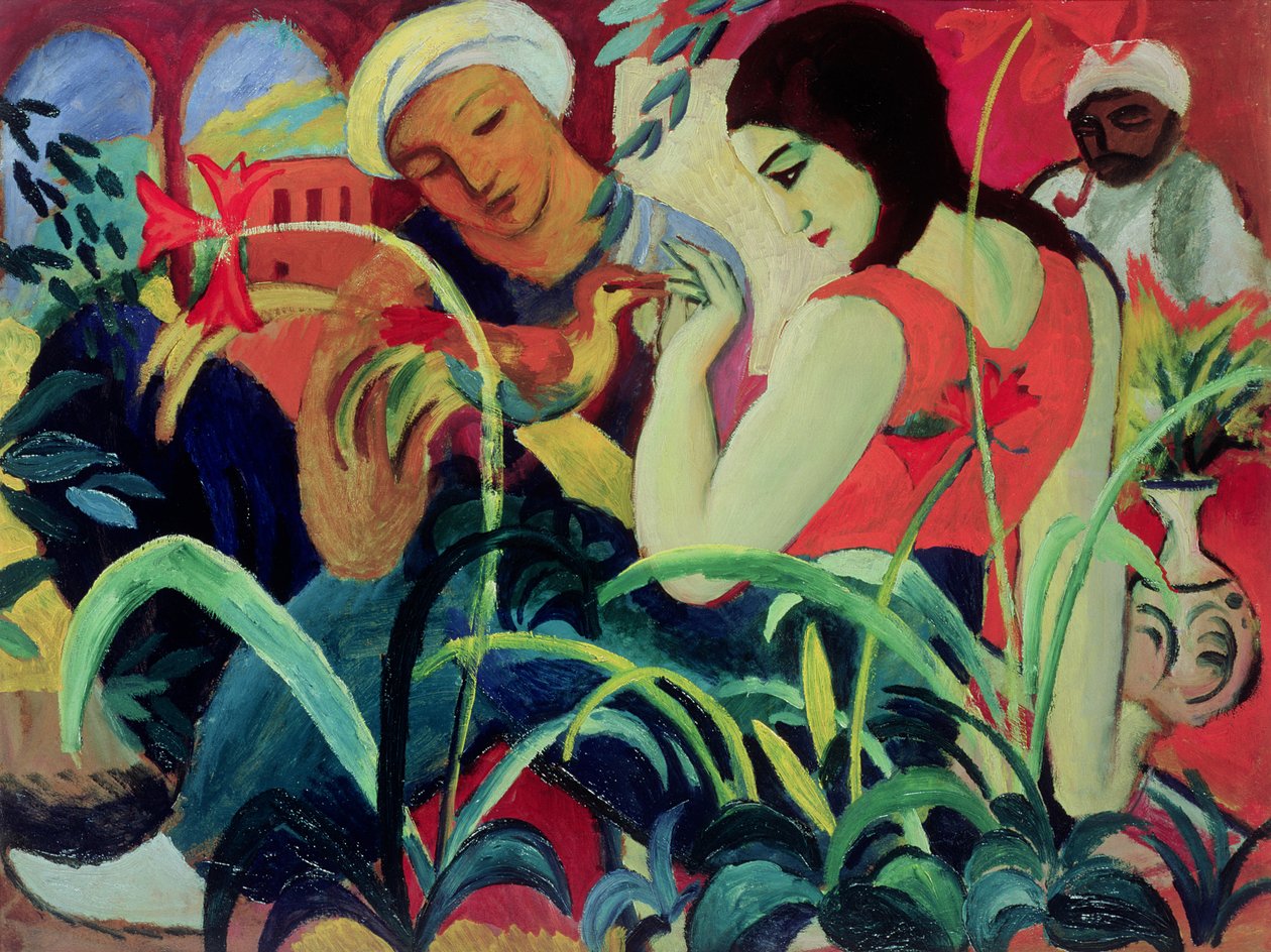 Femmes orientales (Odalisques), 1912 - August Macke