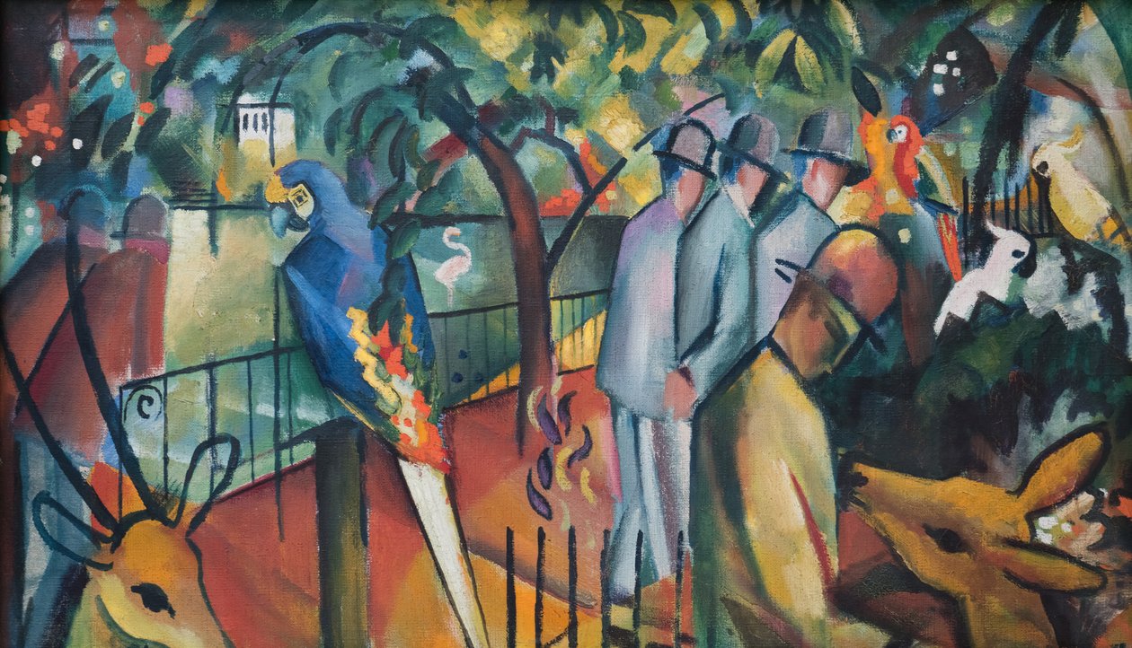 Jardin zoologique - August Macke