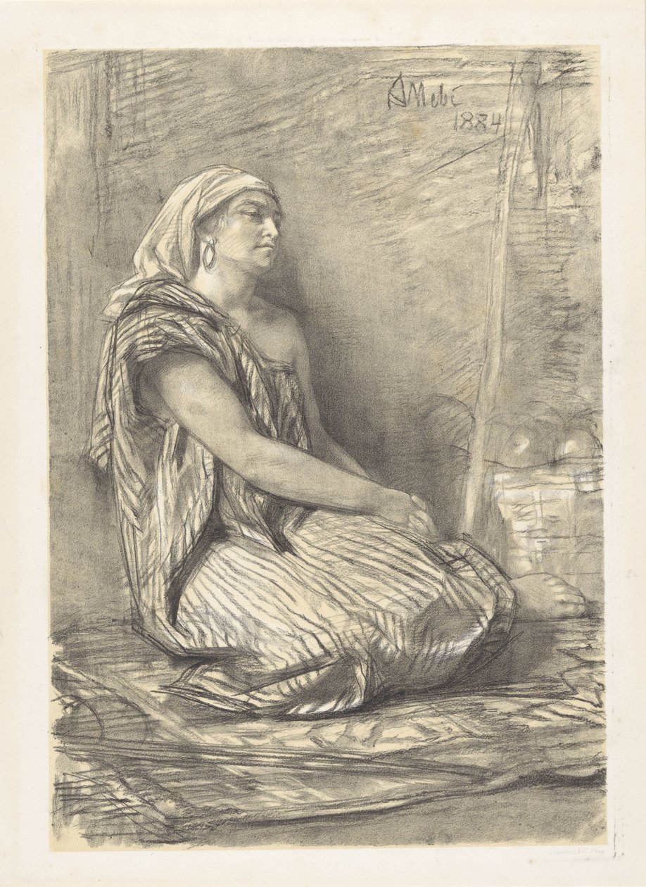 Femme orientale - August Allebe