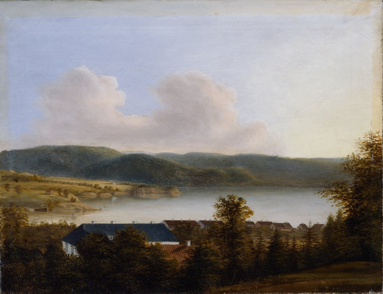 Vue sur Norsjo - August Cappelen