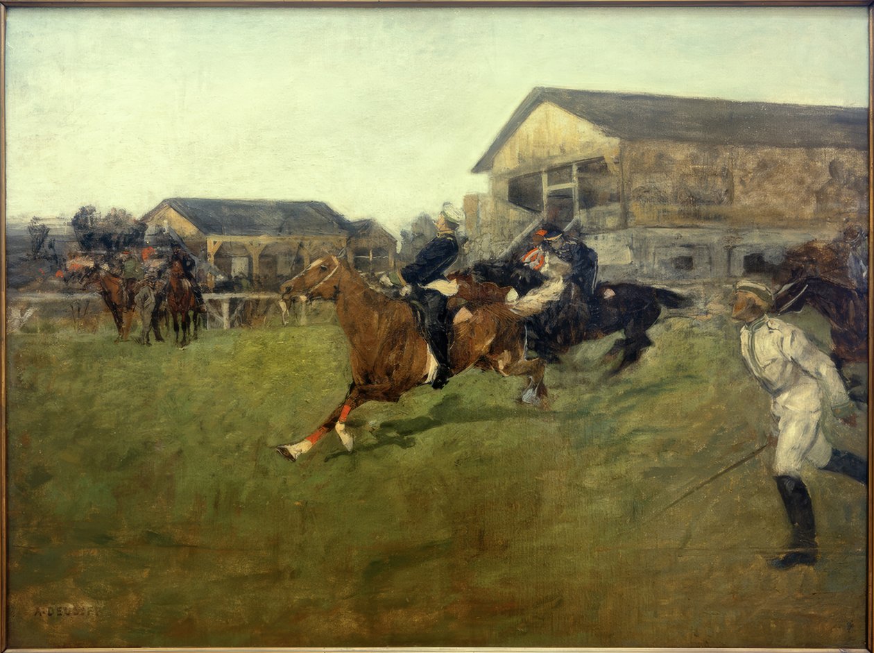 Après le saut - August Deusser