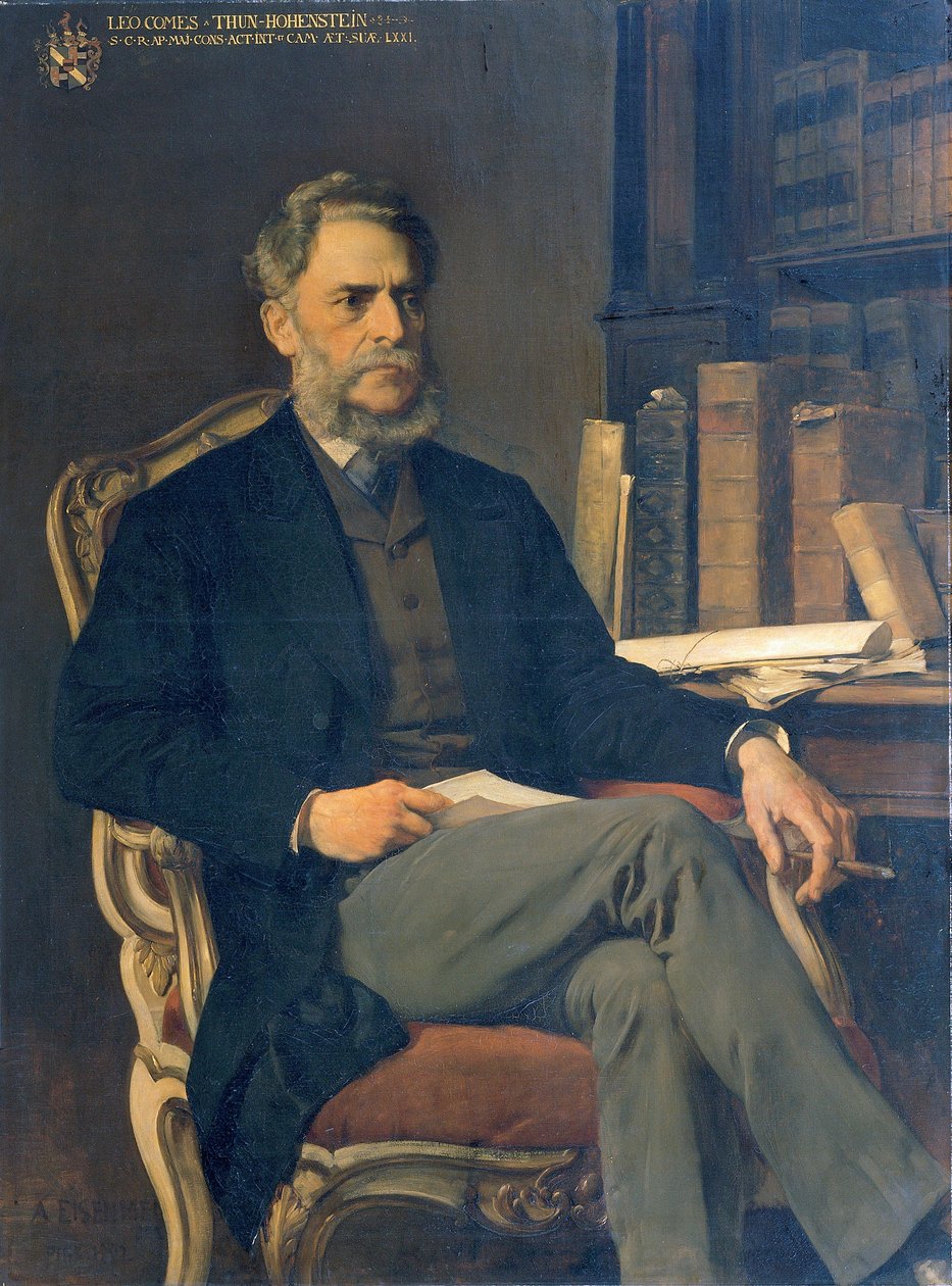 Leo comte Thun-Hohenstein - August Eisenmenger